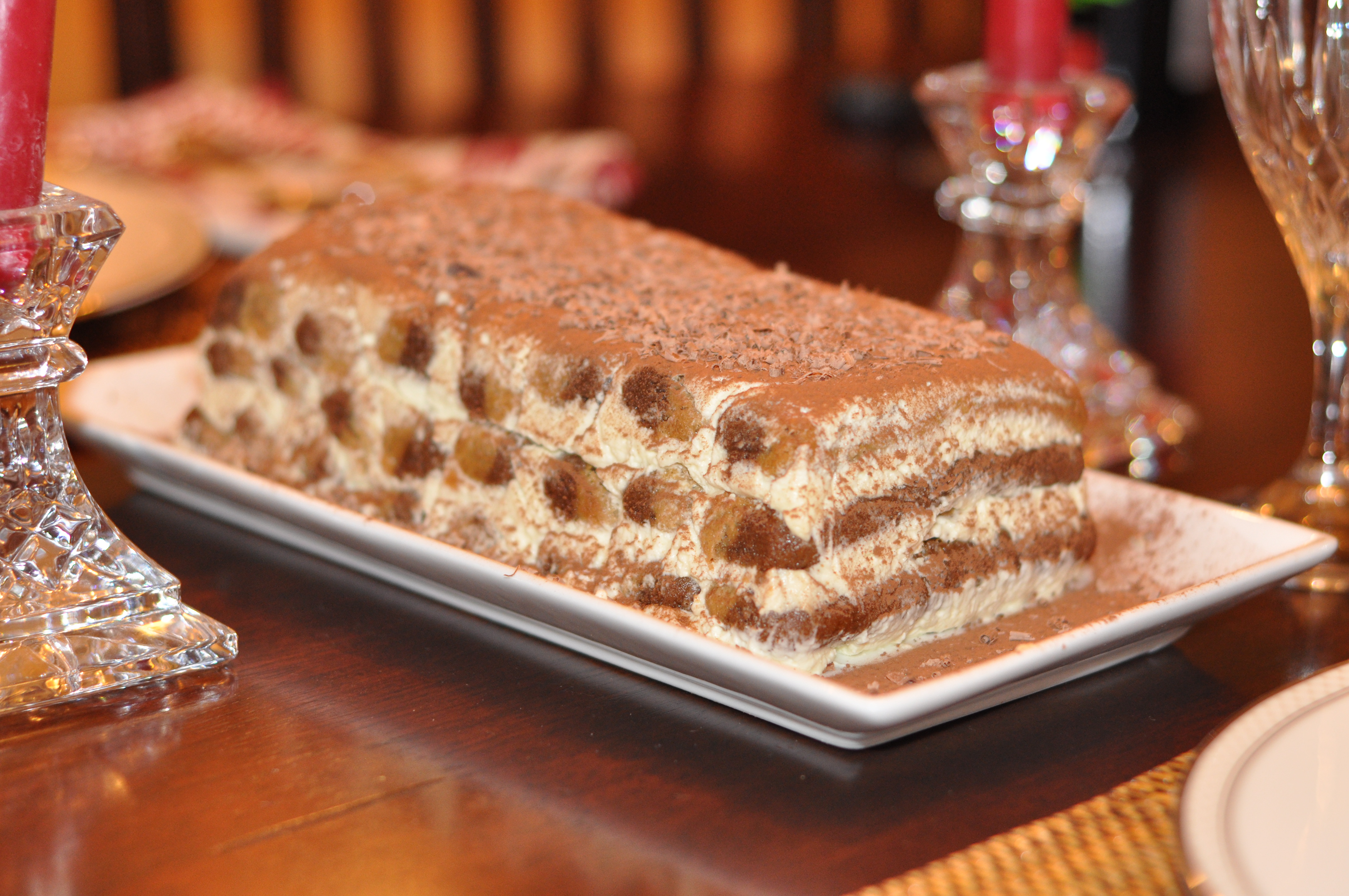 tiramisu  2012! I  Day Take Tiramisu a cake in  Valentine's made pan loaf #2 time  it This
